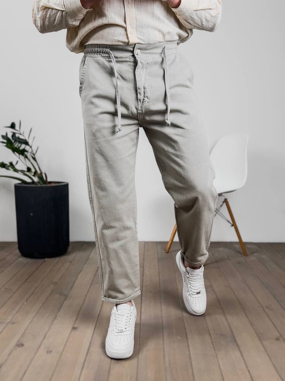 Джинсы Denim Republic 7261 бананы с резинкой