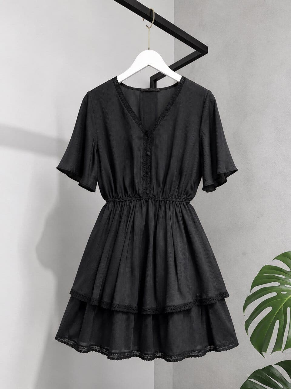 Платье Flow fashion 0334 рюши