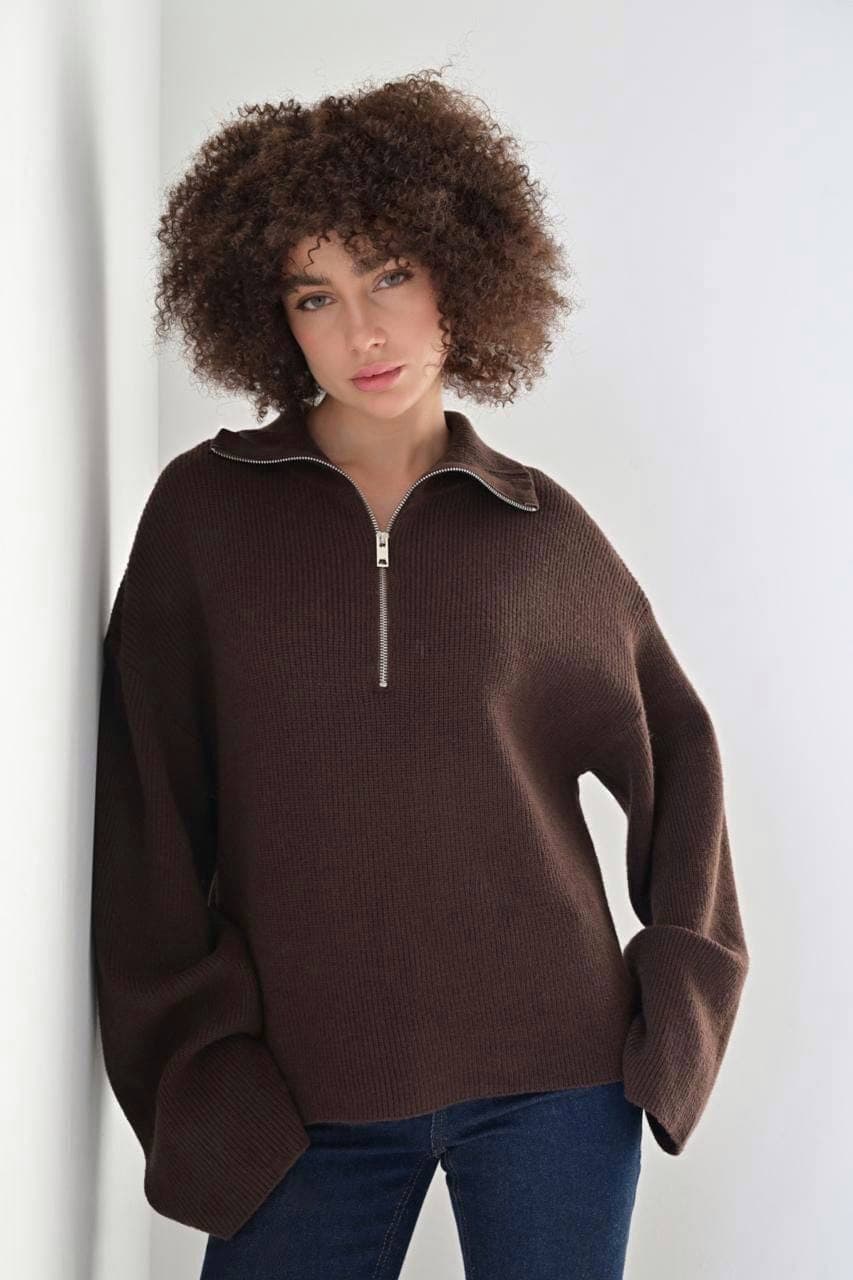 Свитер Miss Diva 50722 полузамок