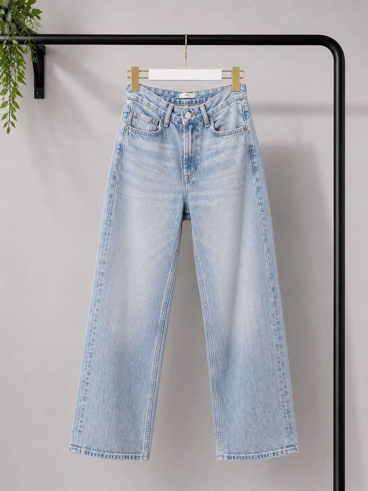 Джинсы ZR 7824 wide leg