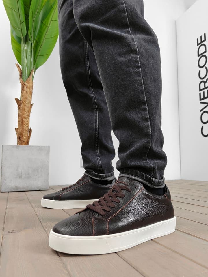 Кеды Santoni Z-787 текстурные