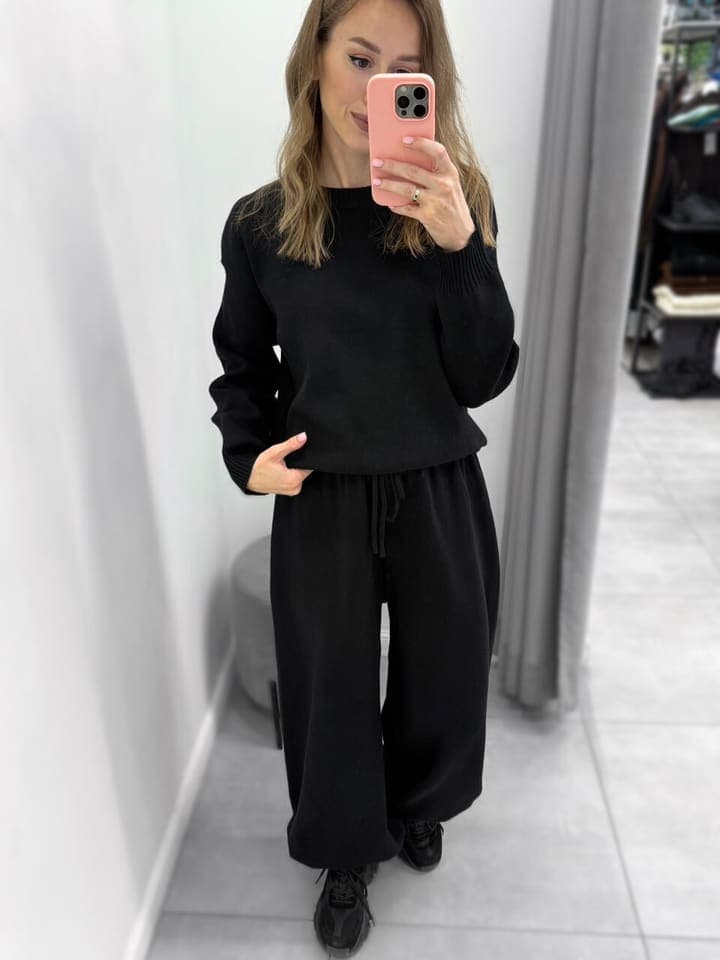 Костюм с брюками Miss Diva 23291 трикотажный с аладдинами