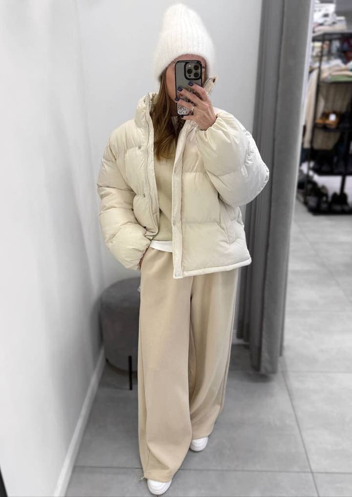 Куртка W 5886 дутая